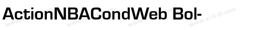 ActionNBACondWeb Bol字体转换